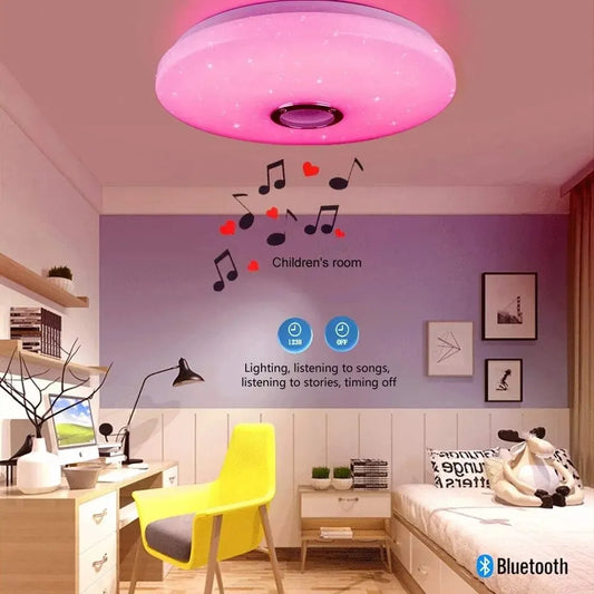 Modern Ceiling Lamps RGB Dimming Home Lighting